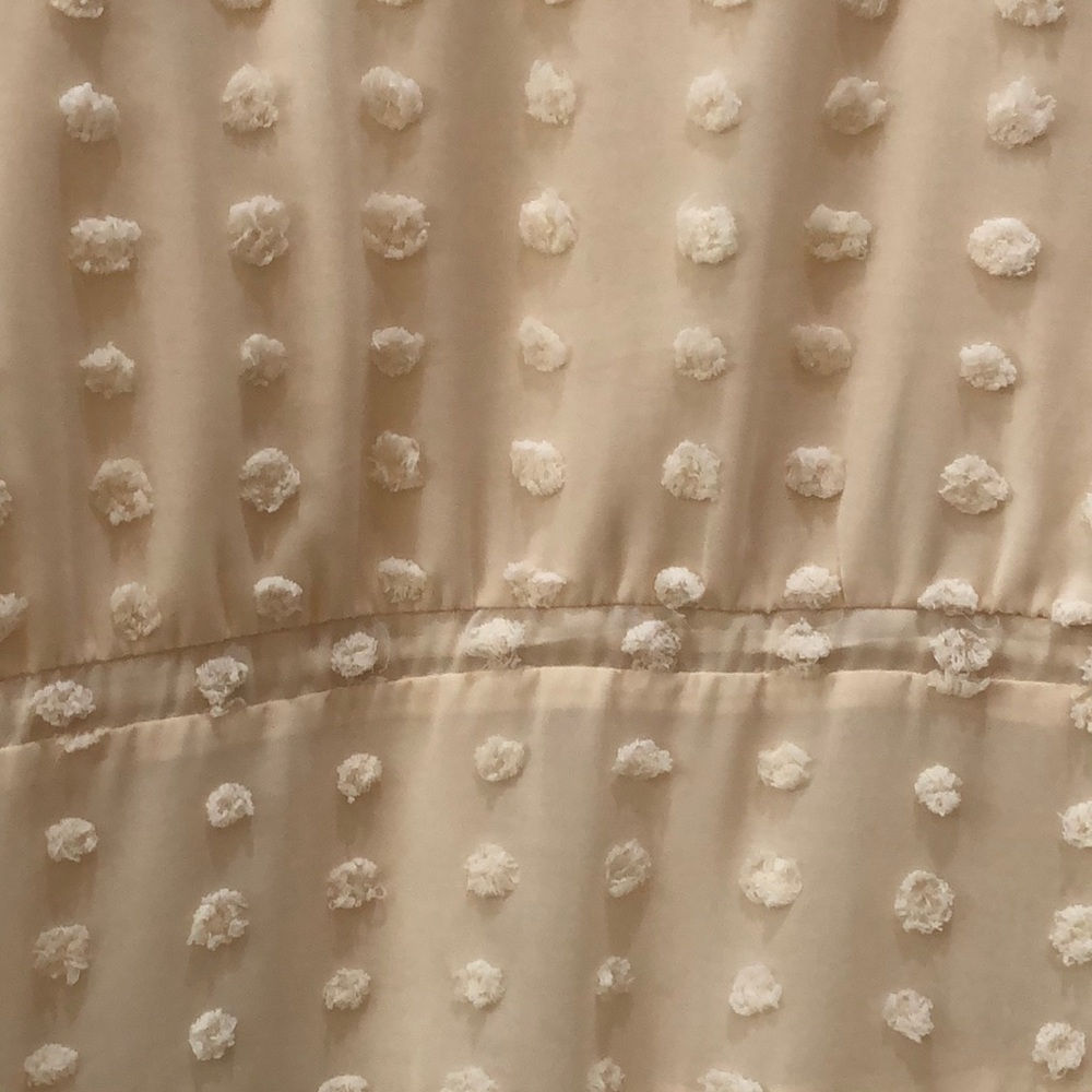 Entro Cream Textured Dress - Picture 7 of 8